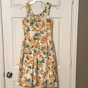 Vintage floral dress
